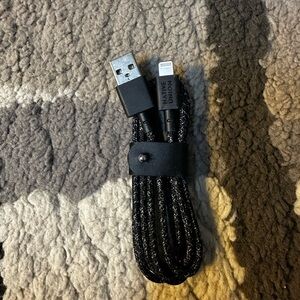 Native Union Black Braided USB Cable